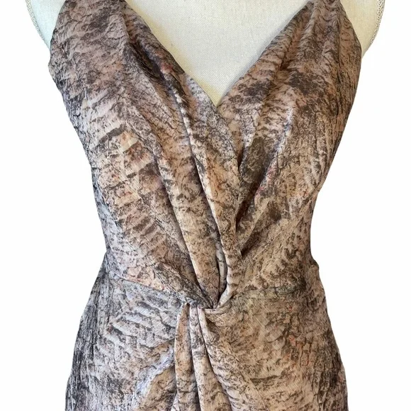 THE JETSET DIARIES BASILISK SNAKE PRINT MINI DRESS - Picture 7 of 12